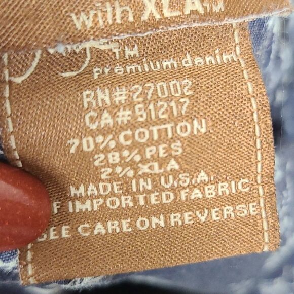 PAIGE Denim Skyline Skinny Jeans Dark Wash Ankle Peg Comfort Stretch XLA 27 - Picture 11 of 13